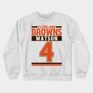 Cleveland Browns Watson 4 Edition 3 Crewneck Sweatshirt